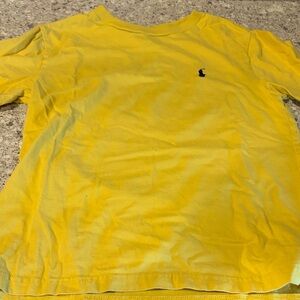 Polo by Ralph Lauren Yellow Tee with Navy Logo
